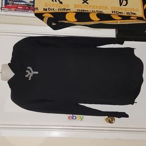 Garden of Eden long hoodie side zippers pullover logo